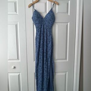 PROM DRESS: Size S, Blue